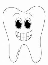 Tooth Teeth Coloringpage Dental sketch template