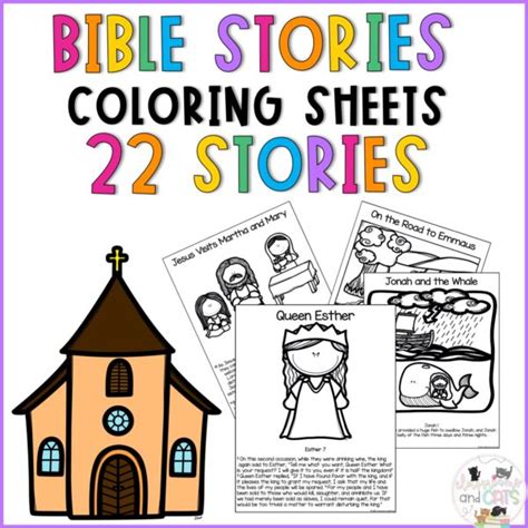 bible story coloring pages   teachers