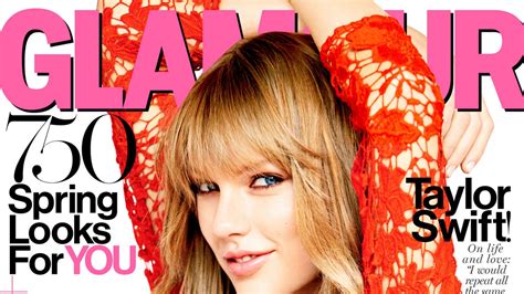 taylor swift s dating tips glamour s march cover star on the one thing