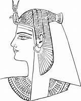 Egyptian Coloring Egypt Drawings Pharoah Ancient Pharaoh Pharaohs Choose Board sketch template