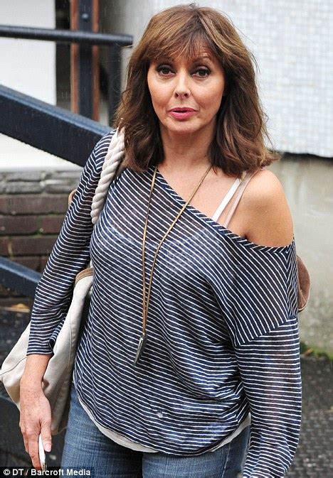 carol vorderman brushes age off the shoulder by showing off some skin daily mail online