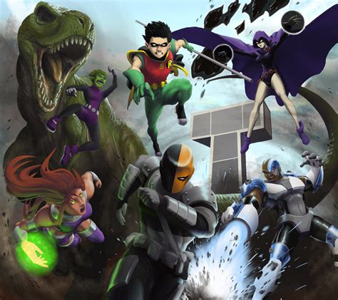 Firelords Sozin Azulon Ozai And Zuko Vs The Teen Titans