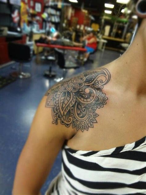 Pretty Shoulder Tattoo Tattoomagz › Tattoo Designs Ink Works