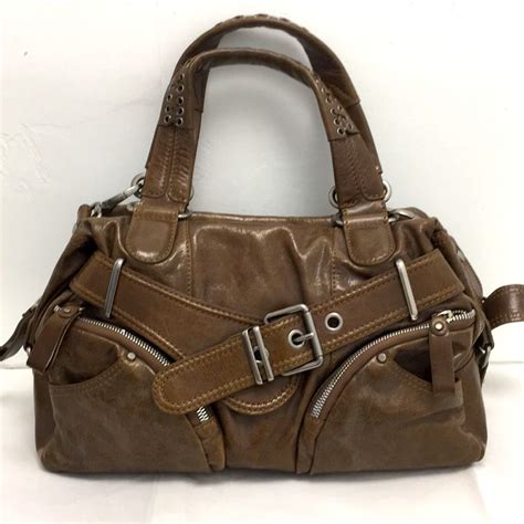 lockheart bags lockheart beltway brown angelina satchel color brown size os