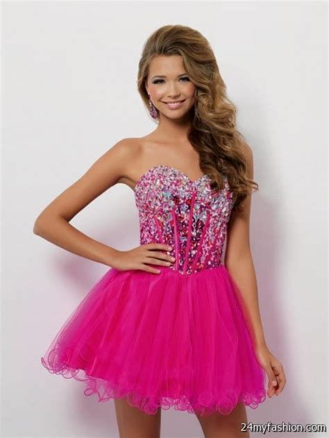 Sexy Short Pink Prom Dresses Looks B2b Fashion