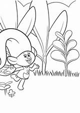 Coloriage Troll sketch template