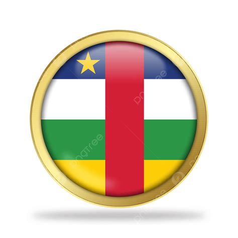 中非共和國國旗圖標png金色邊框 中非共和國 旗 圖標向量圖案素材免費下載，png，eps和ai素材下載 Pngtree