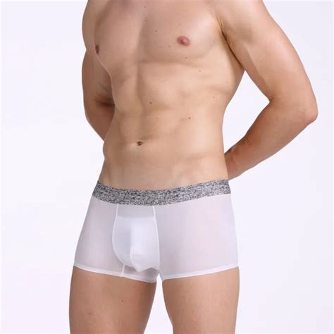 buy 2018 summer men s ultra thin boxers ice silky