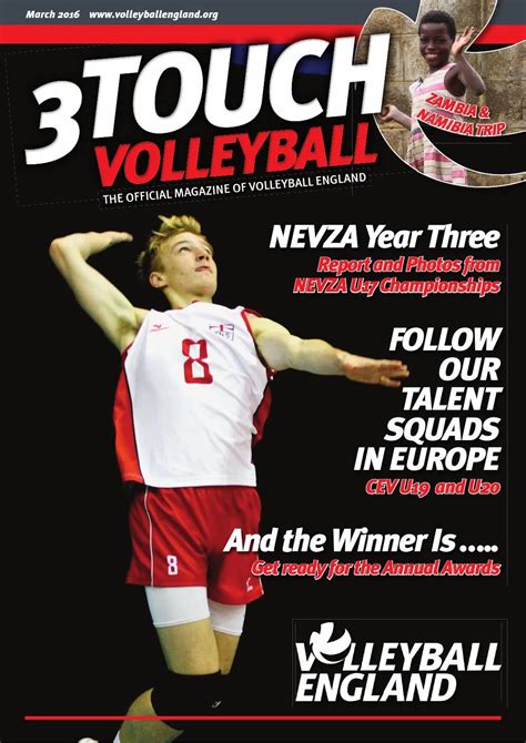 touch volleyball magazine march   volleyball england issuu