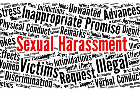 Sexual Harassment Word Cloud Concept Illustration Id949643980 Istock