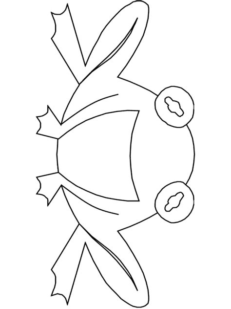 drawing frog  animals printable coloring pages