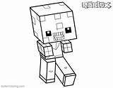 Roblox Coloring Pages Minecraft Zombie Printable Girl Kids Color Print Neighbor Hello Search Bettercoloring sketch template