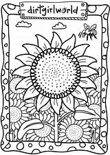 Sonnenblume Sunflowers Ausmalbild Kmart Printablecolouringpages sketch template
