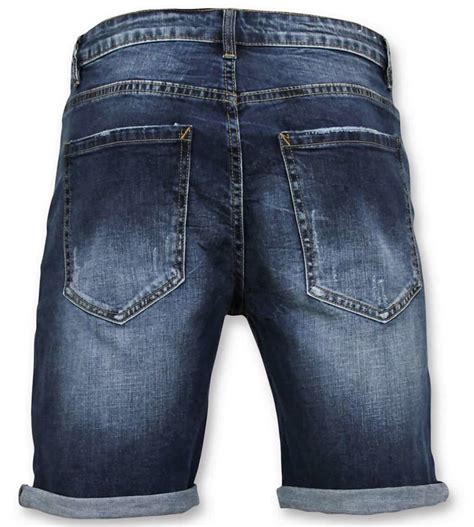 korte broek heren jeans short style italy