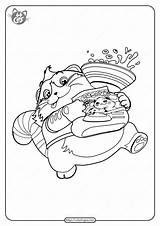 Coloring 44 Cats Meatball Printable Pdf sketch template