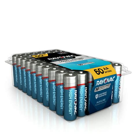 Rayovac High Energy Alkaline Aa Batteries 60 Count Free Download Nude