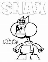 Mixels Snax Mixel Munchos Imprimir Themes Categoría Completa Visita Nuestra sketch template