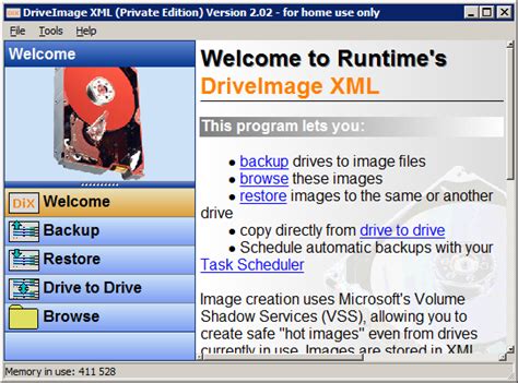 creating disk images  driveimage xml rarstnet