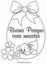 Pasqua Auguri Maestra Buona Scritta Compleanno sketch template