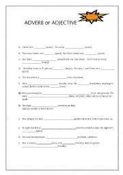 english worksheets  adverbs worksheets page