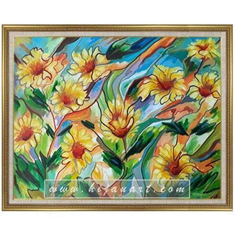 lukisan bunga abstrak pin oleh venice kinyon  flower pictures