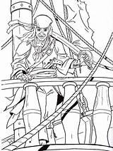 Coloring Pages Pirates Popular Pirate sketch template