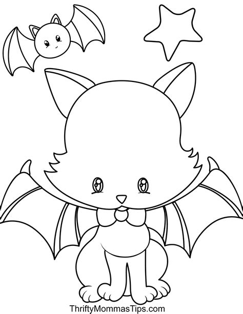 halloween cat coloring page veaeds