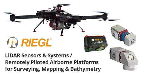 drone lidar sensors laser scanners  aerial surveys mapping
