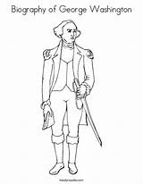 Coloring Washington George Pages Biography Kids Outline Standing Favorites Login Add Popular Twistynoodle Books Change Template sketch template
