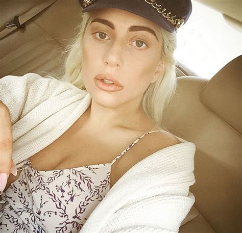 Lady Gaga Flashes Underboob As She Goes Braless In London Celebrity