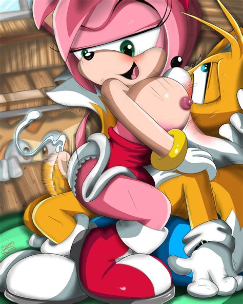894161 amy rose cream the rabbit sammy stowes sonic team tails amy rose furries pictures