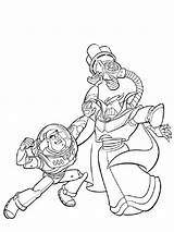 Zurg Buzz Pages Coloring Printable Color Recommended sketch template