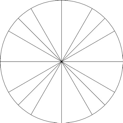 unit circle blank printable
