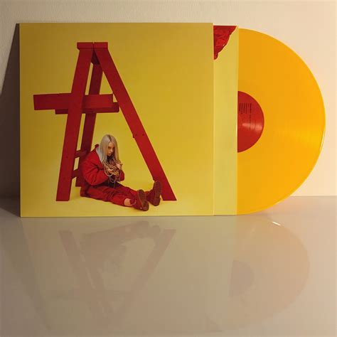 billie eilish yellow vinyl   happy rvinyl