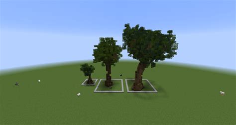 builds minecraft custom tree pack  cubecraft games