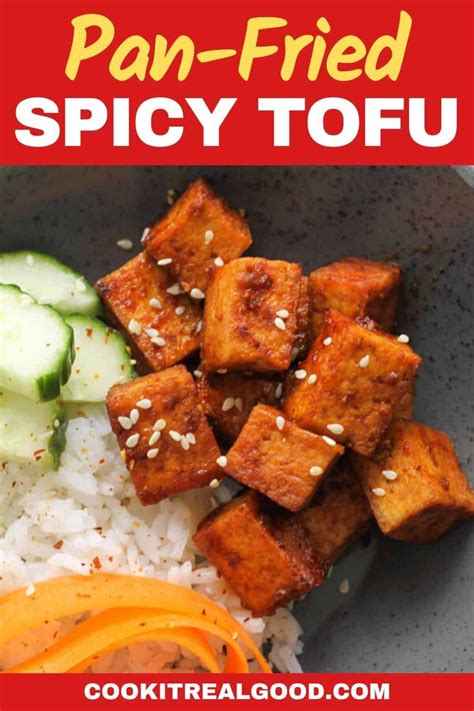 Sriracha Tofu In 2020 Spicy Tofu Recipes Healthy Main Meals Tofu
