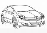 Opel Ausmalbilder Autos Ausdrucken Malvorlage Curling Lipsticks Iron Kleurplaat sketch template