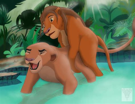 Rule 34 Canon Couple Disney Feline Female Feral Fur Lion Lioness Male