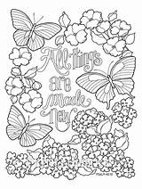 Butterfly Colouring 5x11 Colorear Journaling Shading sketch template