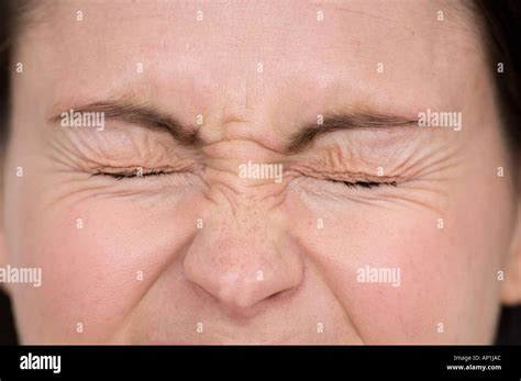 tightly closed eyes  res stock photography  images alamy