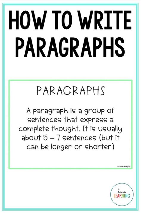 strategy  writing paragraphs  transform  writing