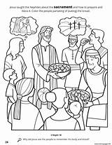 Sacrament Nephites Mormon Lds Among Taught Institutes Nephi Tablet Scripture Churchofjesuschrist sketch template