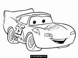 Coloring Car Pages Cars Cartoon Disney Race Drawing Printable Mcqueen Movie Color Print Kids 1950 Sketch Preschoolers Lightning Clipart Crafts sketch template