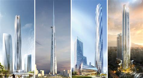 worlds  tallest buildings   construction archdaily