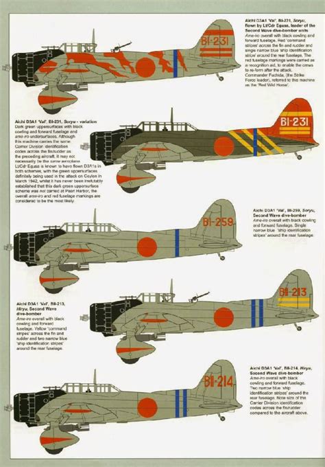 japanese aircraft of wwii colours of the second wave