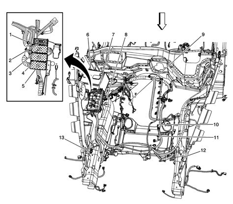 corvette wiring harness diagram
