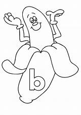 Banana Coloring Pages Cat Printable sketch template