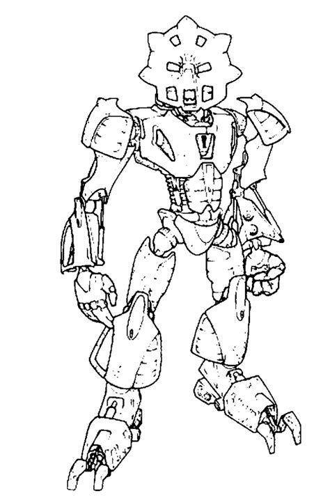 lego bionicle coloring pages  print  color