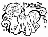 Pony Coloring Little Sunset Shimmer Pages Equestria Girls Mlp Color Deviantart Drawing Girl Abigail Sunsets Advanced Getdrawings Getcolorings Colouring Print sketch template