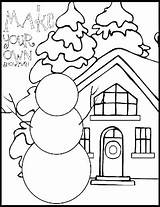 Winter Coloring Pages Preschoolers Getcolorings Sheets Color Printable sketch template